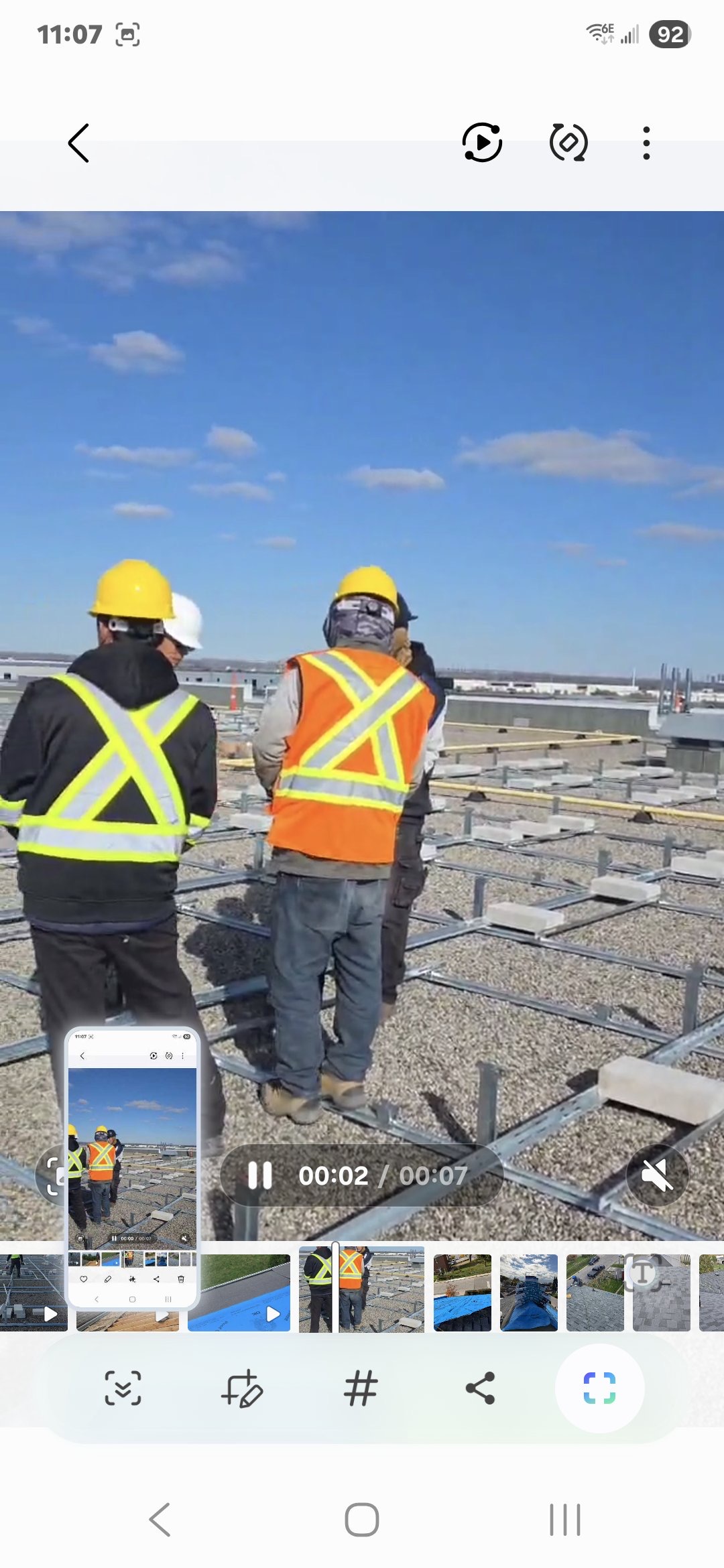 Team safety briefing